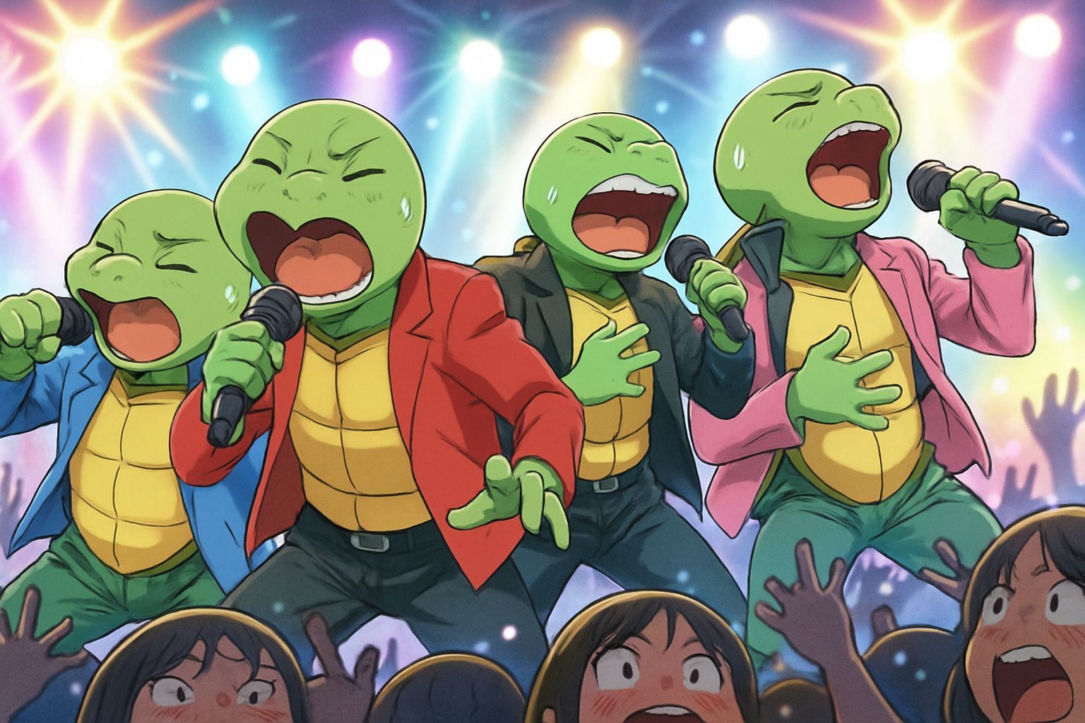 K-pop turtles