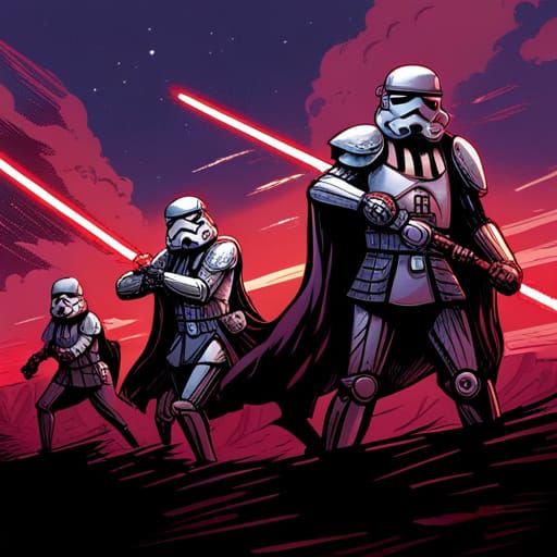 Star Wars Stormtroopers Invade Medieval Earth: Comic Book Ar...