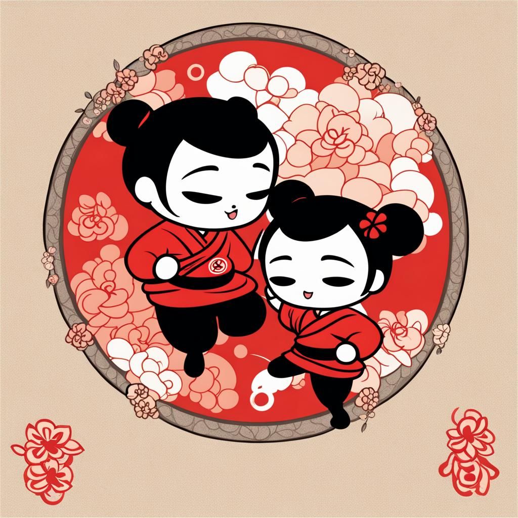 Pucca and Garu: Animated Characters
