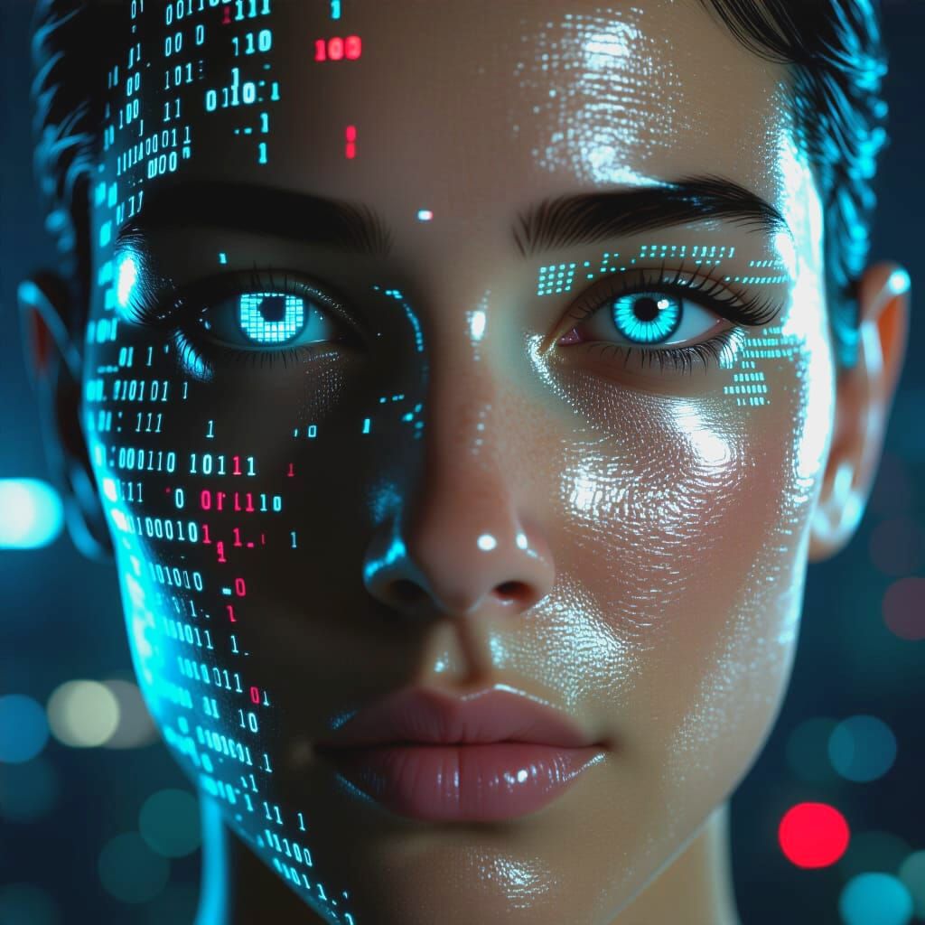 "Her code is flawless, her gaze unbreakable. Welcome to the ...