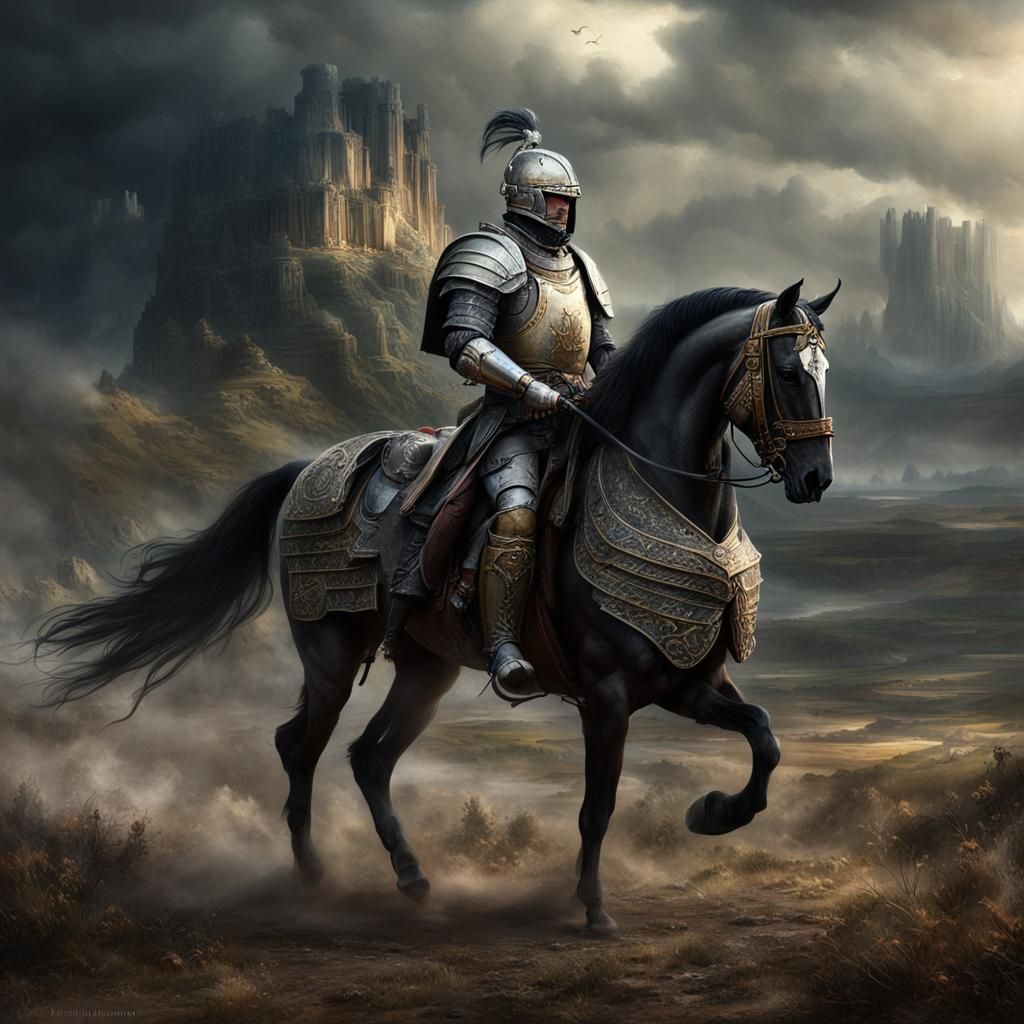 Epic Conquistador in Digital Matte Painting