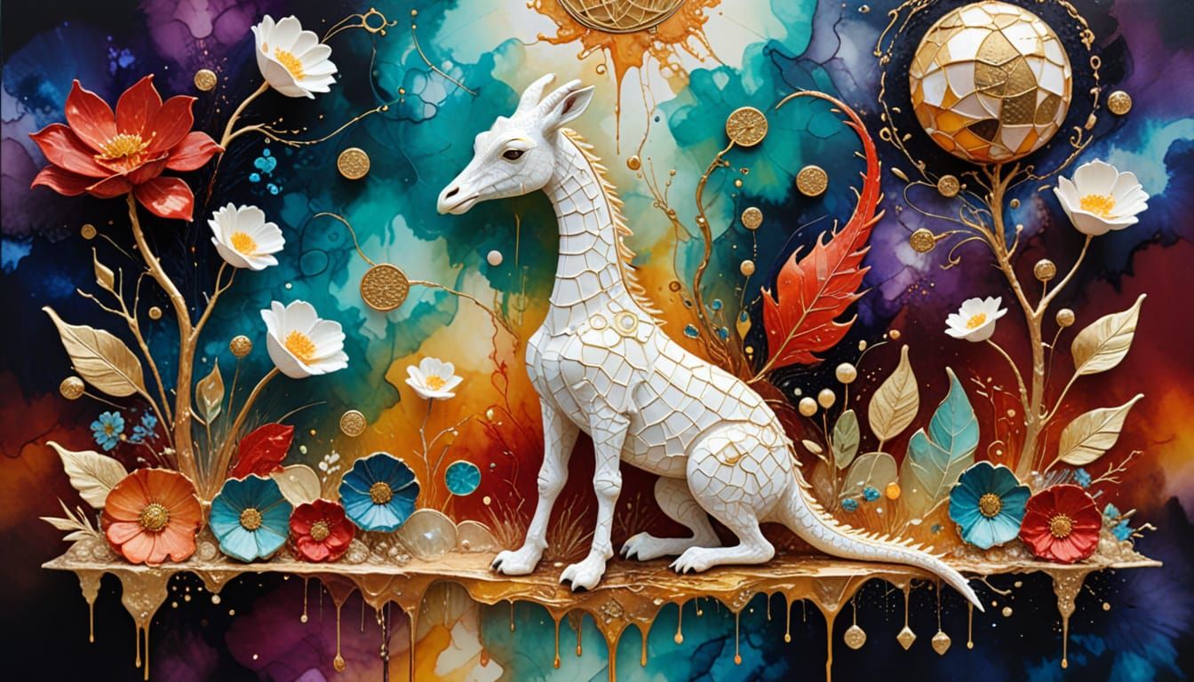 Surreal Wimbledon Open with Animal Athletes