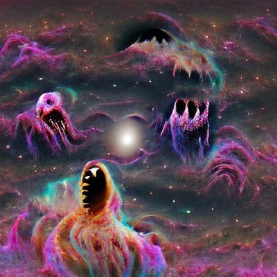 Cosmic Horror Reveals Galactic Entities