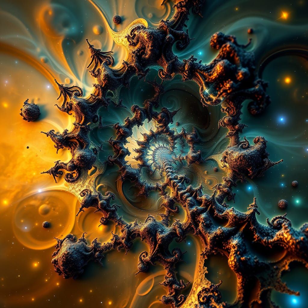 Cosmic Fractal Realms