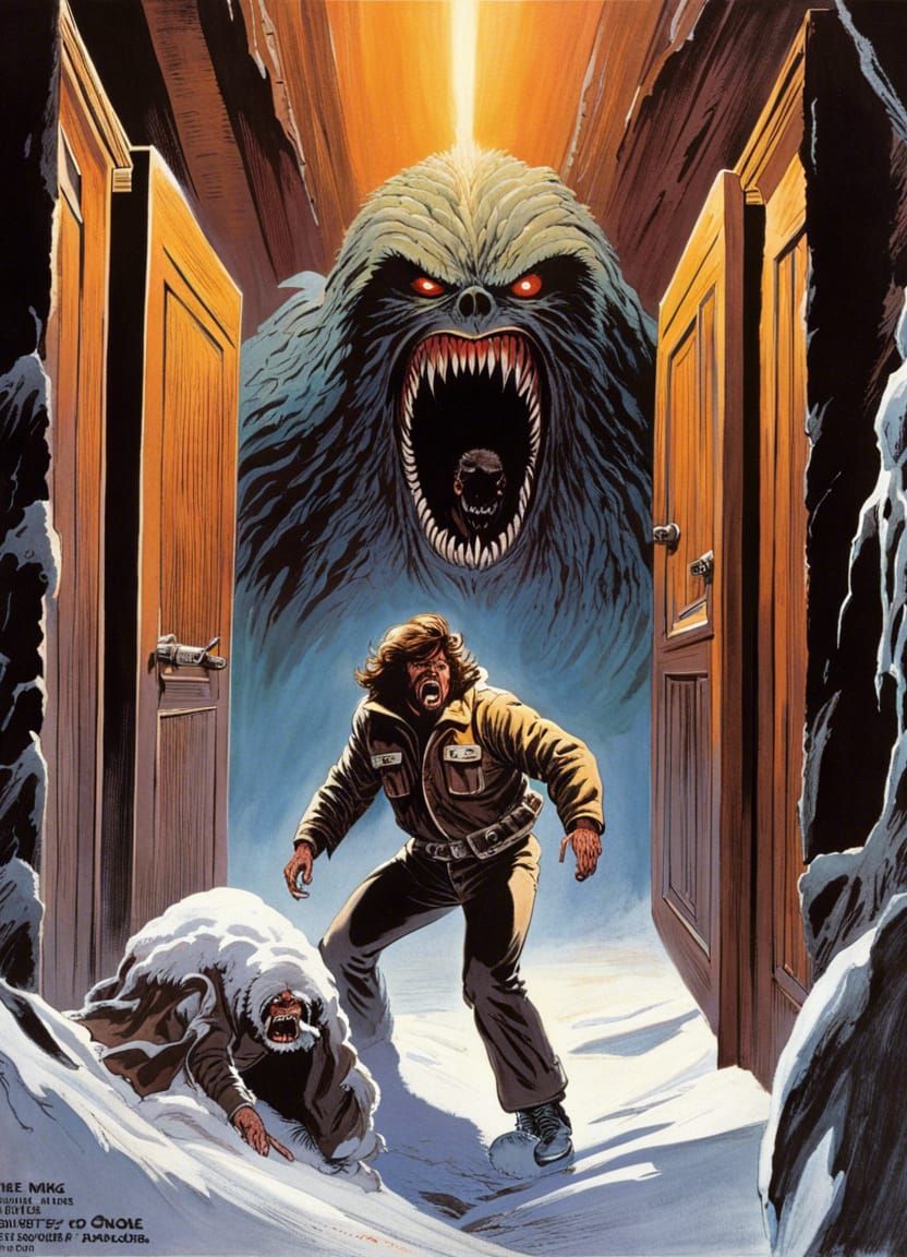 Terrifying Monster Transformation in Antarctica