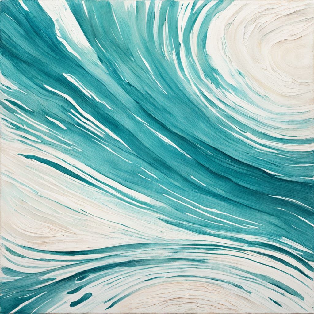 Ilustración de una textura cremosa con sus rasgaduras