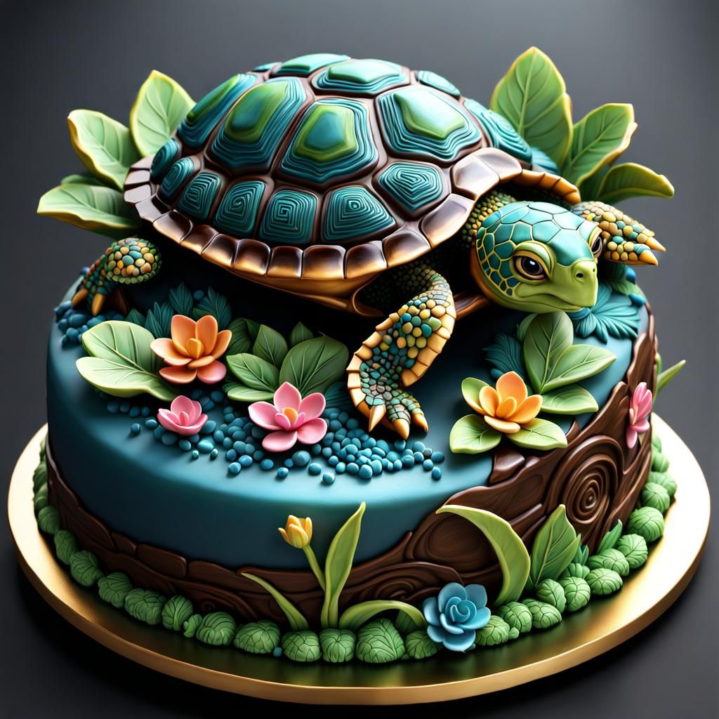 Tasty Turtle Torta