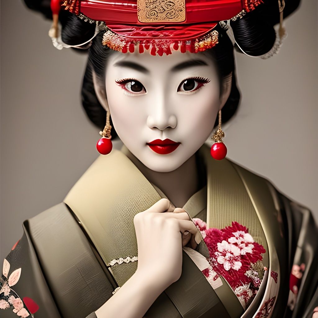 Portrait of a Japanese Actress