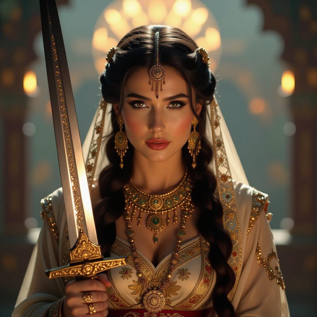 Kubai, Goddess of Birth, in Epic Cinematic Style