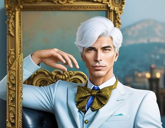 Abstract AI Image: Youthful Yearning