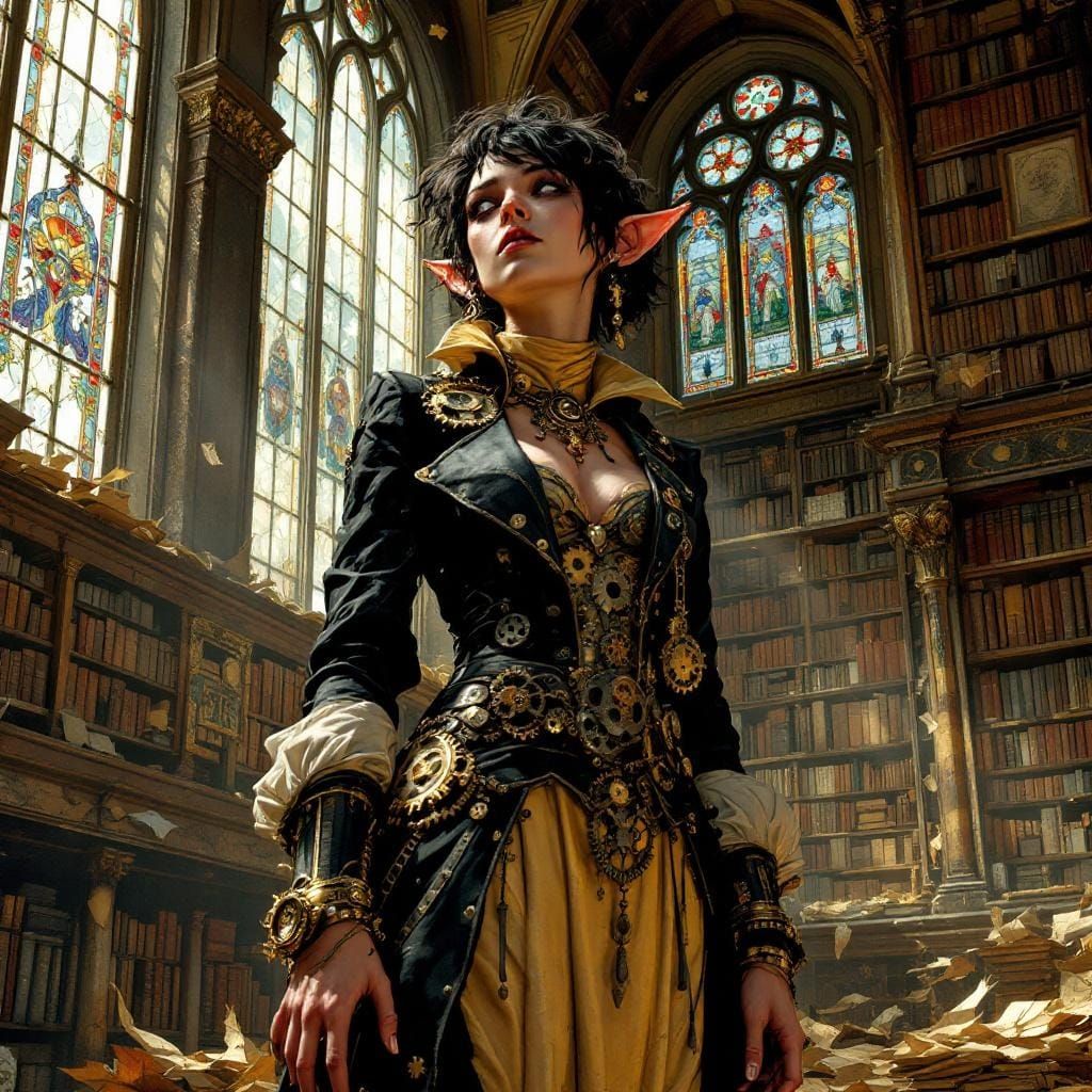 The Elarion Athenaeum (elven library)