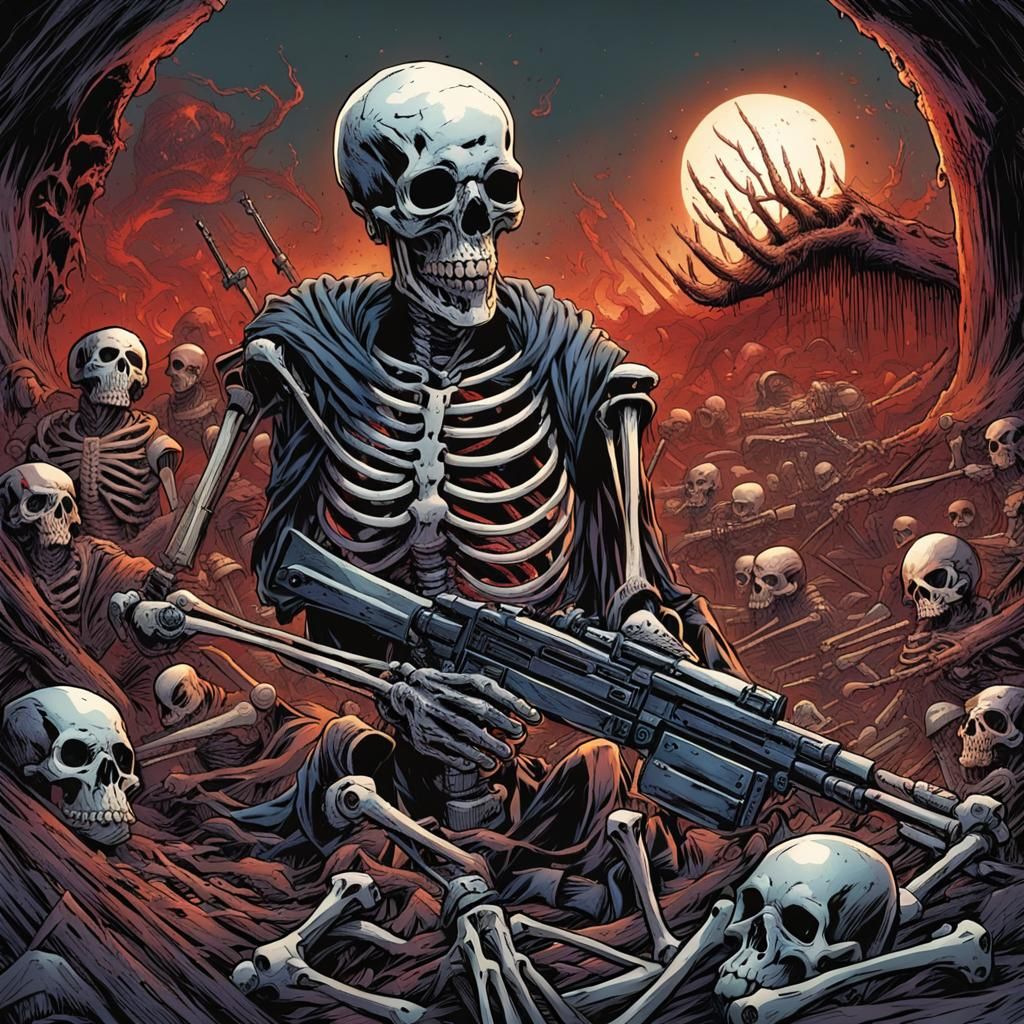 War, Death, Horror: Comic Book Art