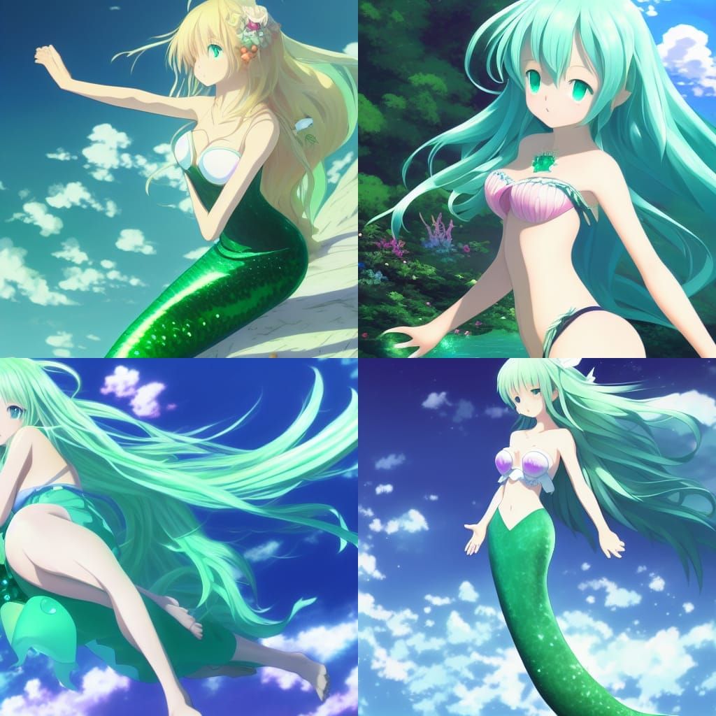 Vert Mermaid: Anime Key Visual