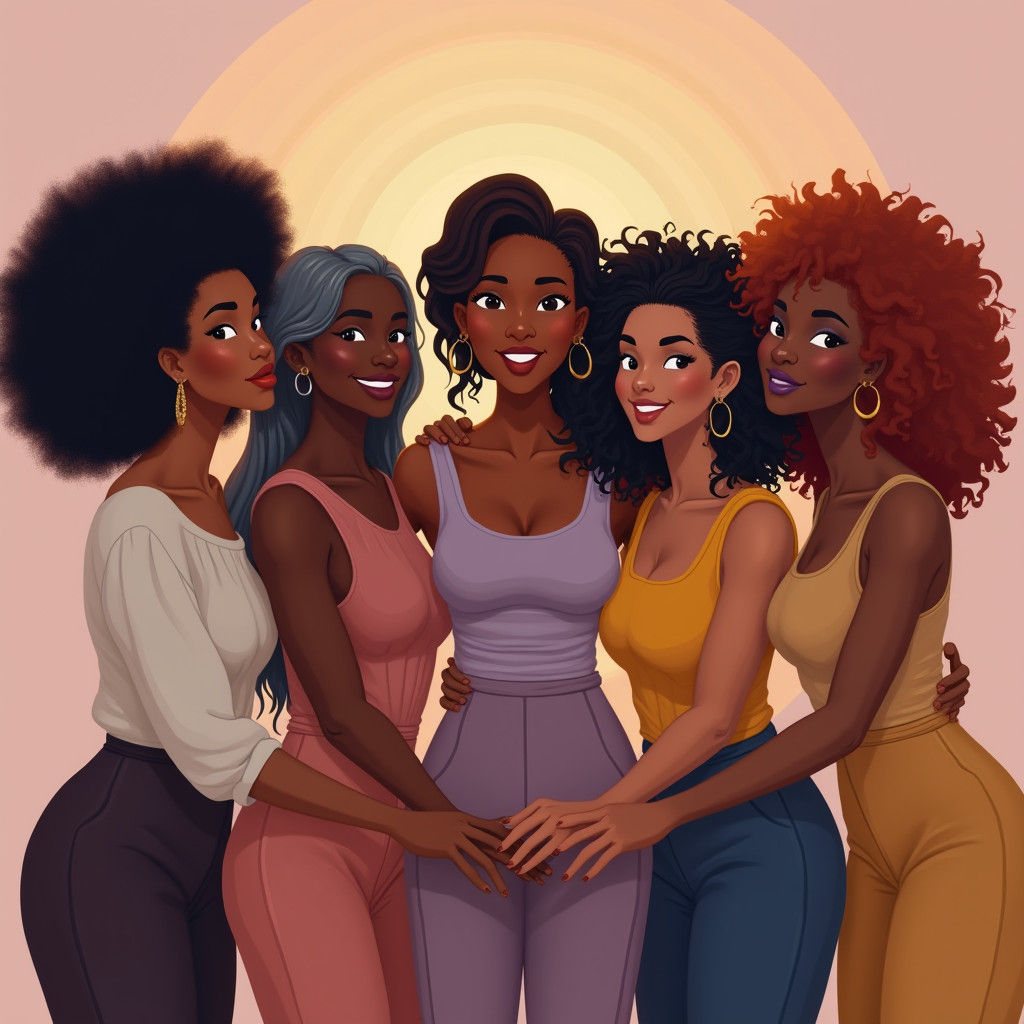 Empowered Women United in Solidarity and Diversity