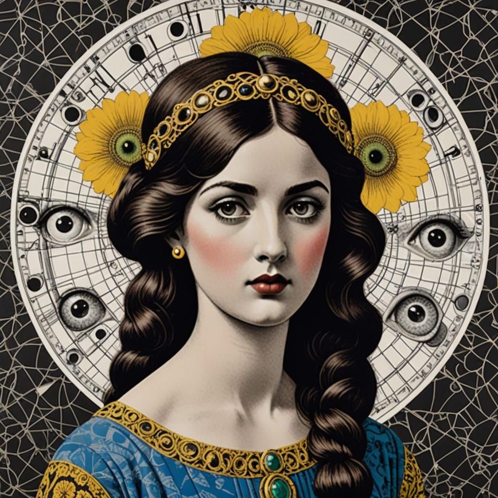 Fornasetti-Inspired Artistic Interior Design