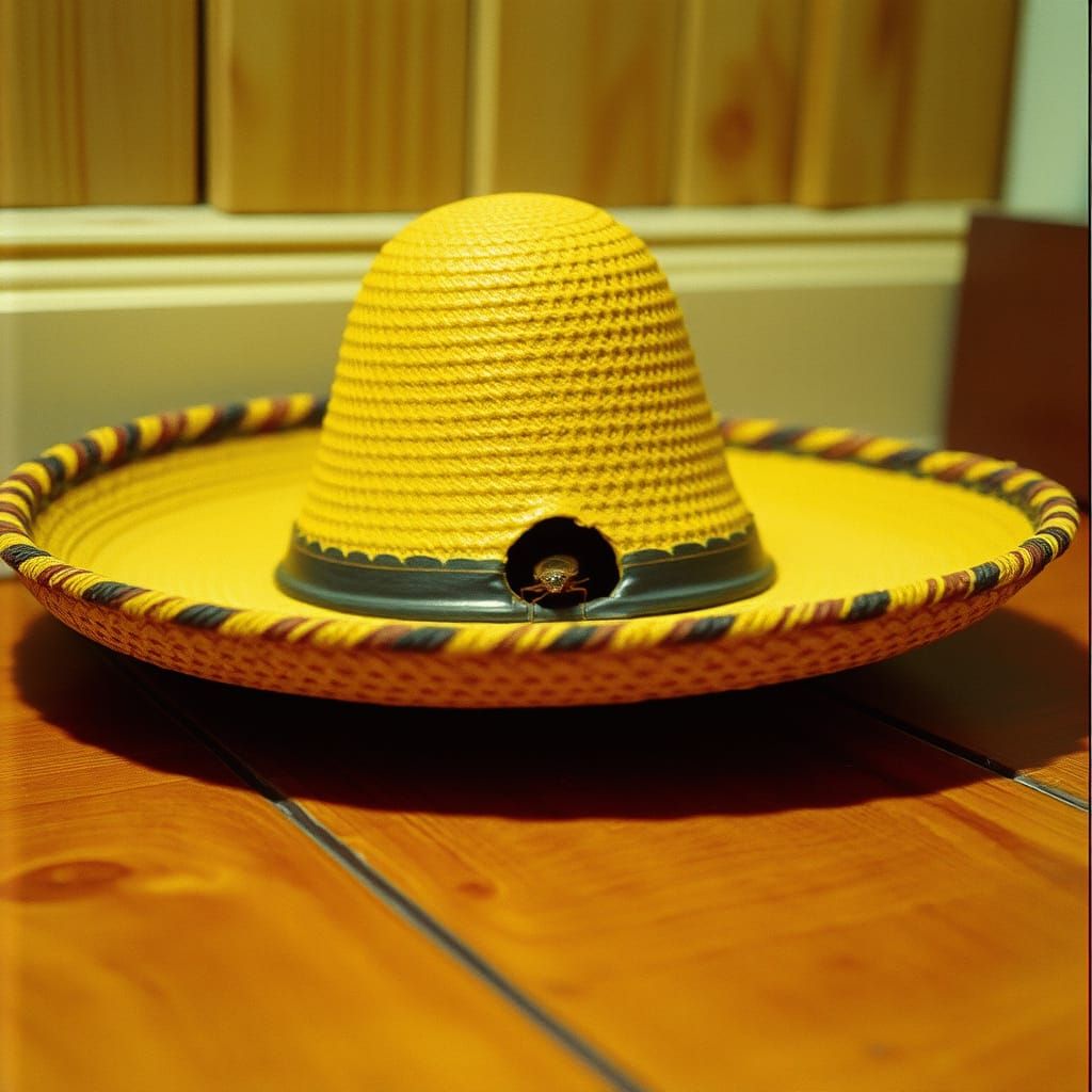 Cucaracha con sombrero