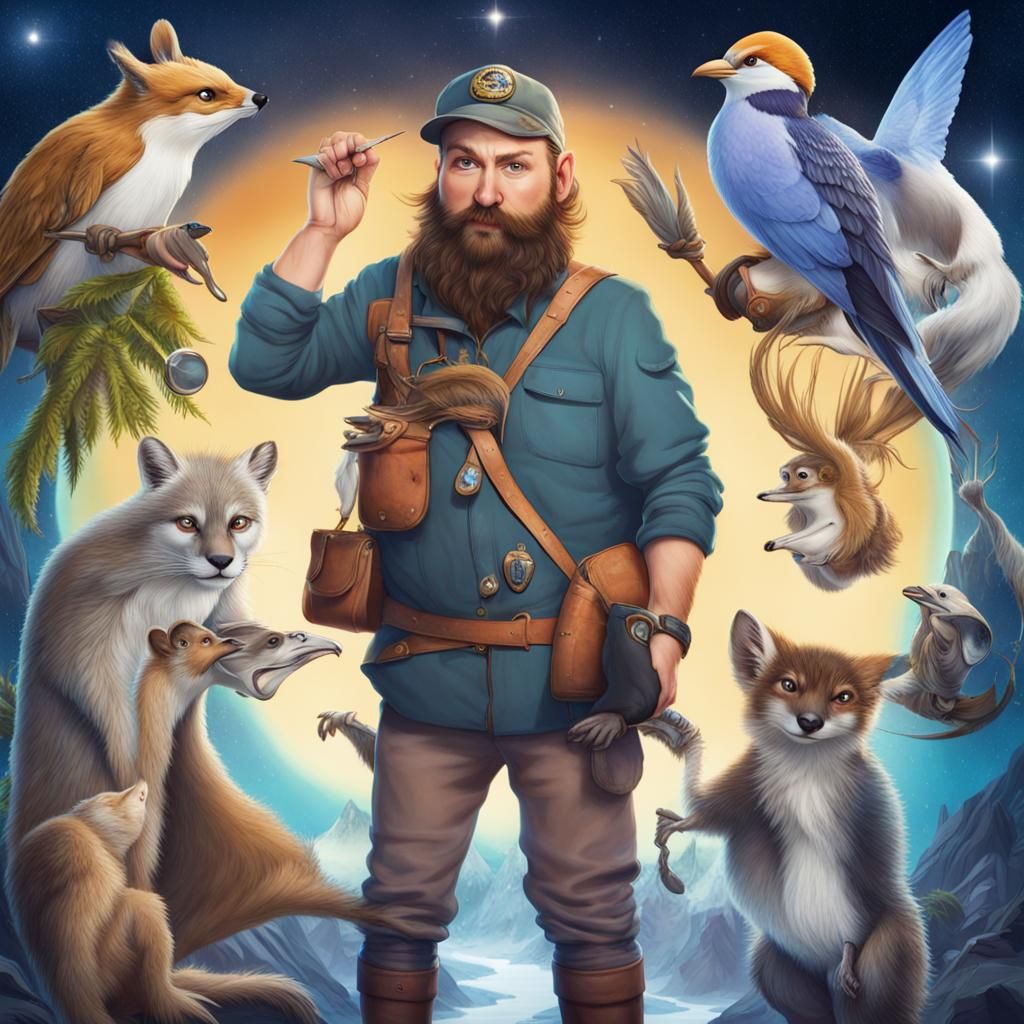 Magical Galaxy Wildlife Expedition: An AI Vision