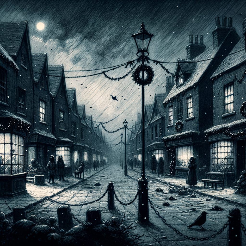 Gloomy Village Lacks All Christmas Spirit