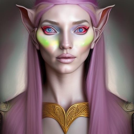 high-fantasy elf girl