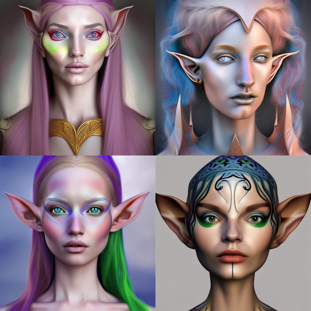 high-fantasy elf girl