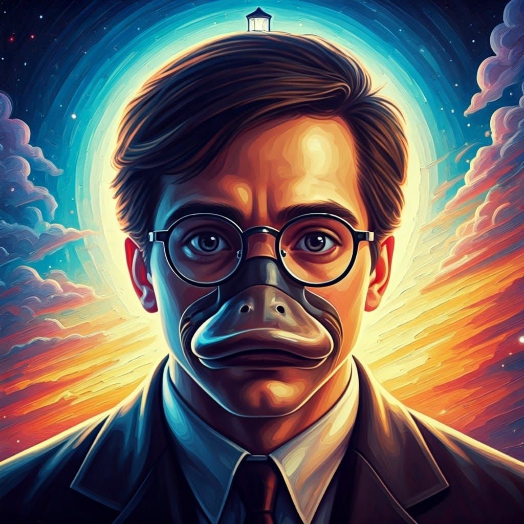 Mystery self portrait