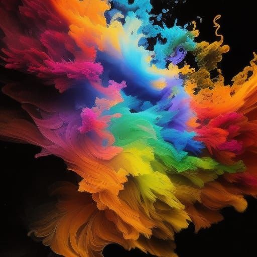 Majestic Ink Fox in Ink Art Style