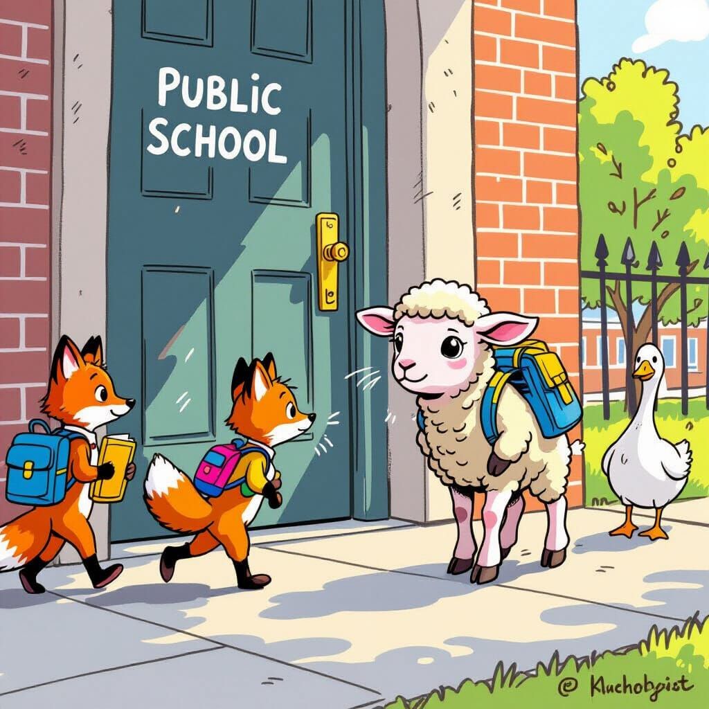 First day of school nervousness