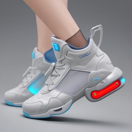 Futuristic Shoes Concept from the Year 2070