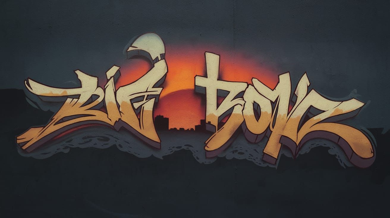 Graffiti Art: 'BiG BoyZ' in Wild Style