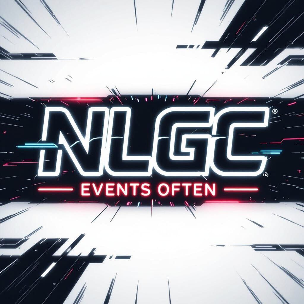 Futuristic Logo with Neon Accents in Cyberpunk Style