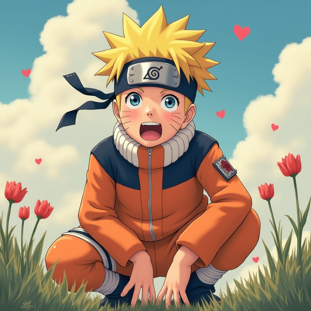 Whimsical Naruto in Love