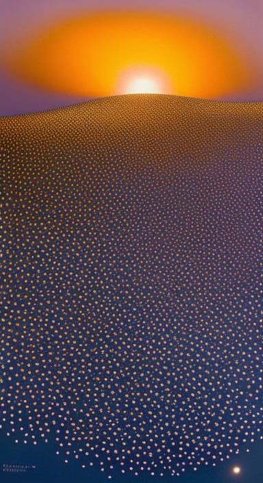 Starling Murmuration: Bird Ballet at Sunset