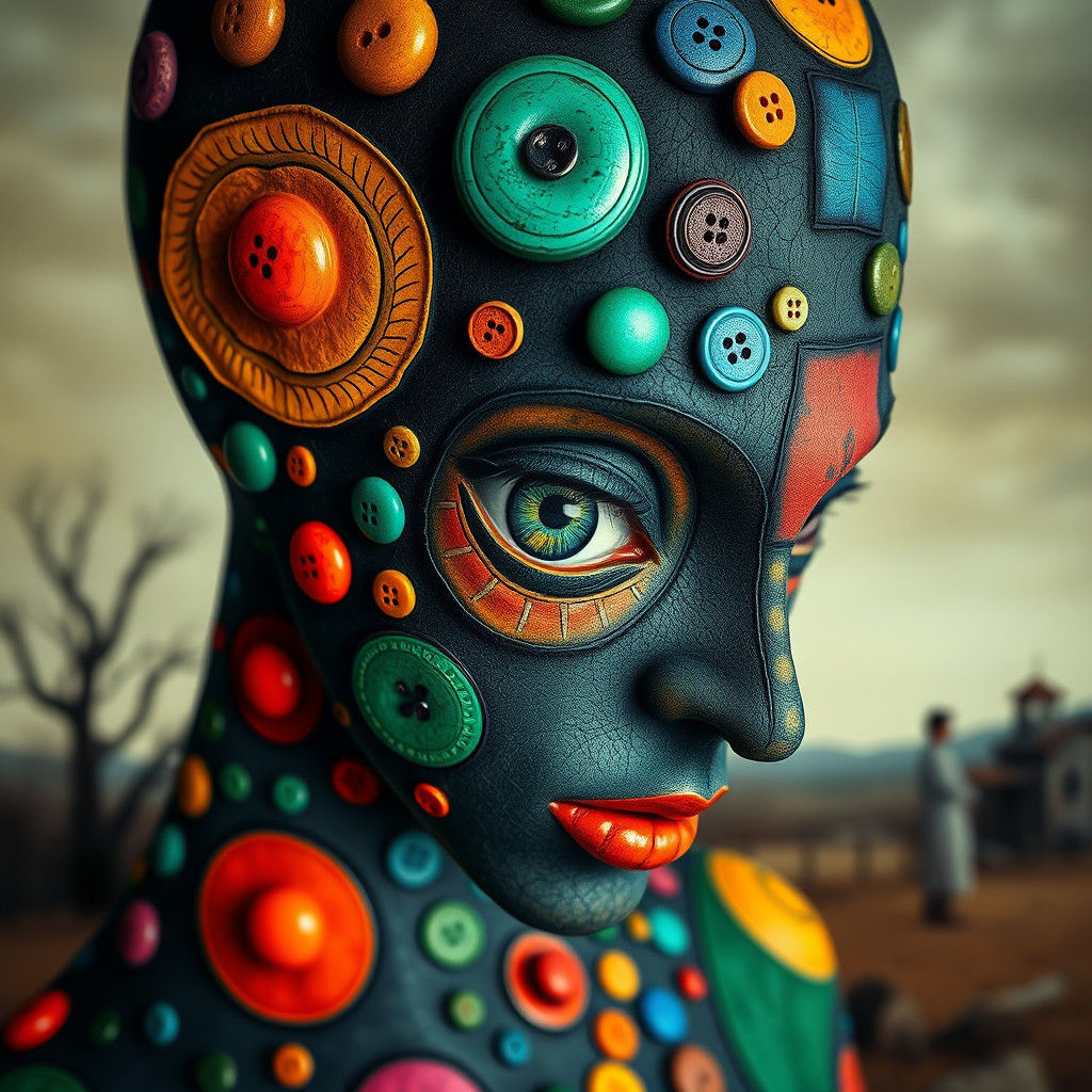 Abandoned House in the Style of Henri Matisse