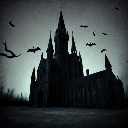 Spooky Halloween Slice of Life Scene