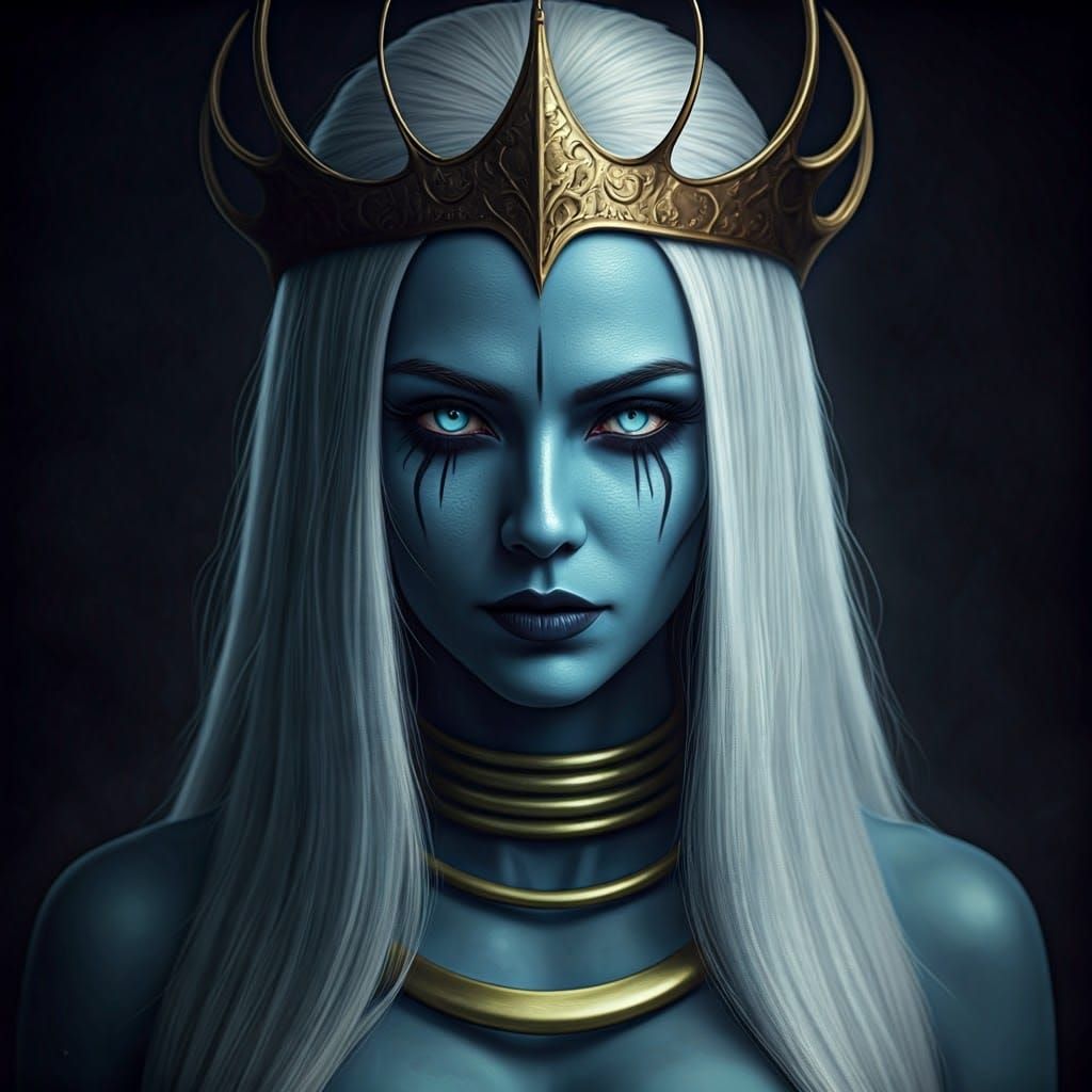 Hyperrealistic Angel Vados in Gothic Majesty