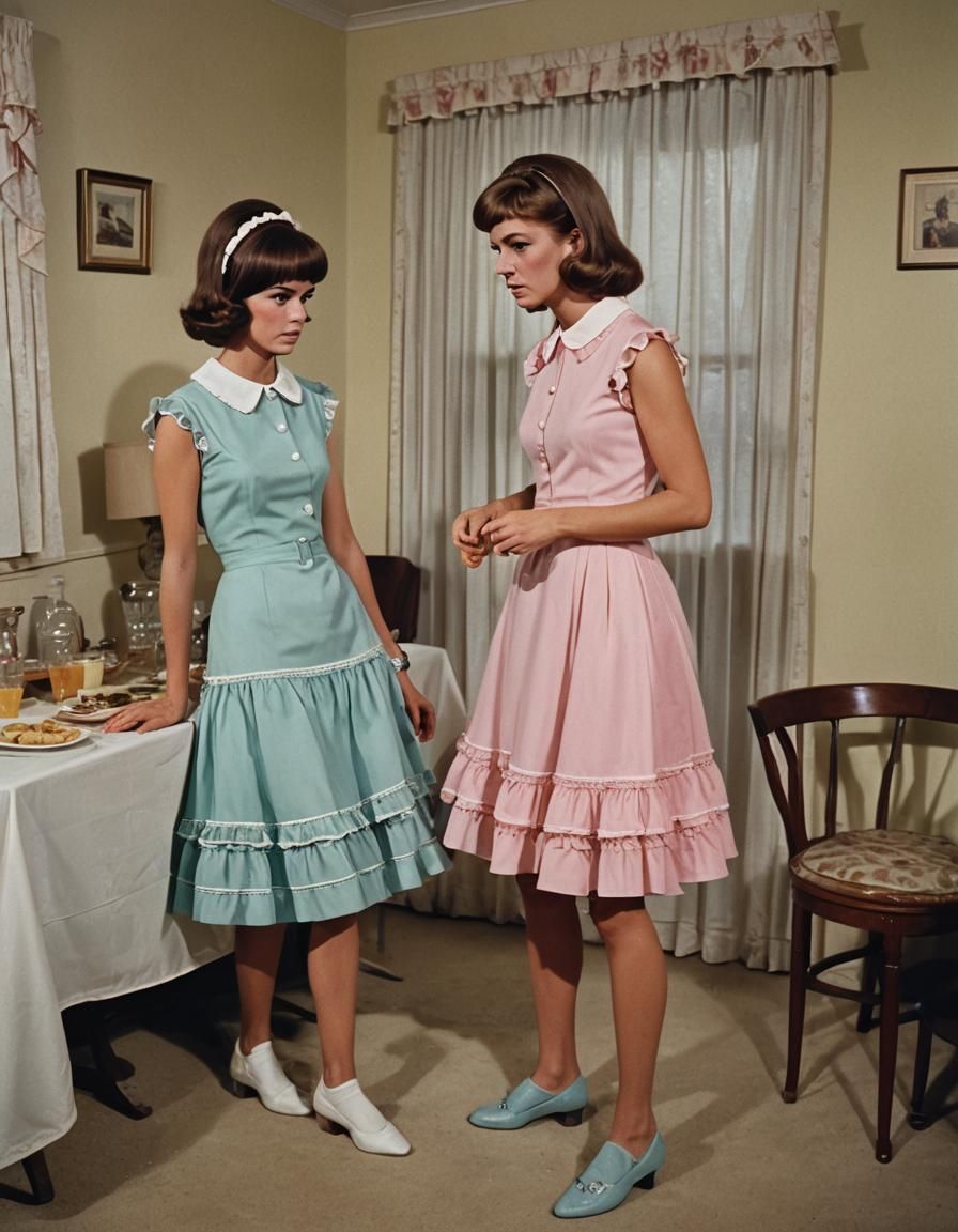 1960s Mother Dresses Son as 60s Girl