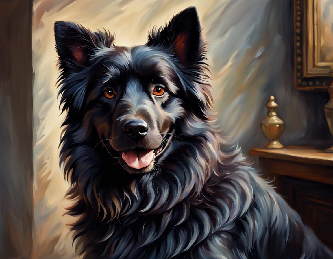 La sonrisa del guardián lanudo