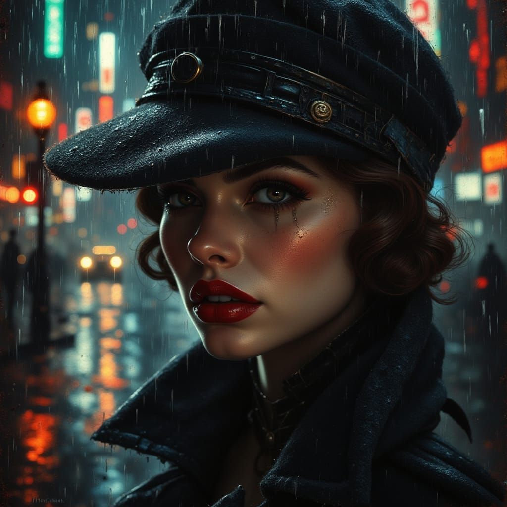 The 40s Film Noire Femme Fatale