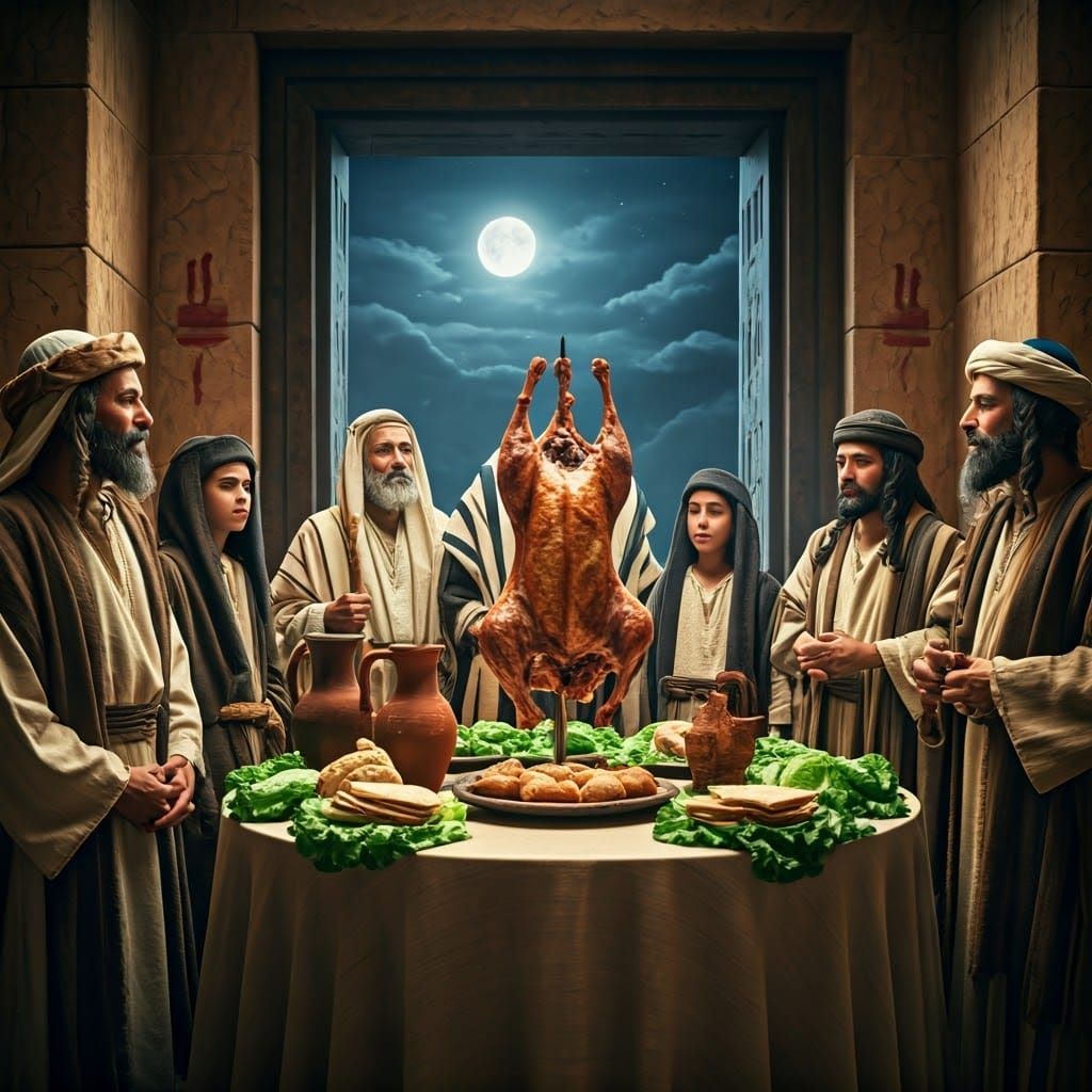 Ancient Jewish Families Gather for Epic Passover Sacrifice i...