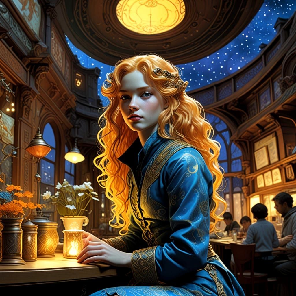 Whispers in the Night Cafe