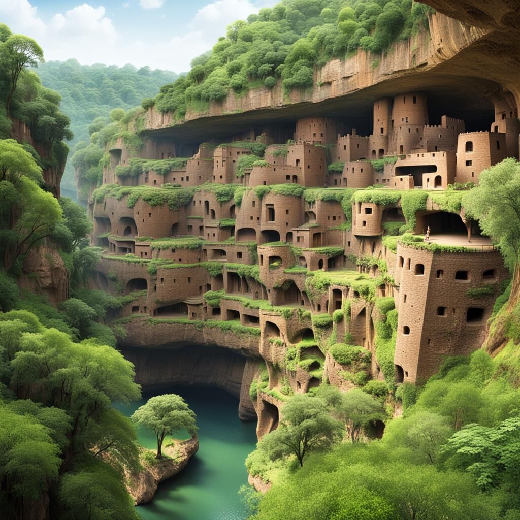 Idyllic Anzai Cliff Dwellings Restored