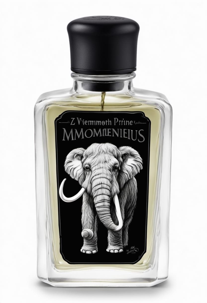 Zoologist **woolly** mammoth (Mammuthus primigenius) Perfume...