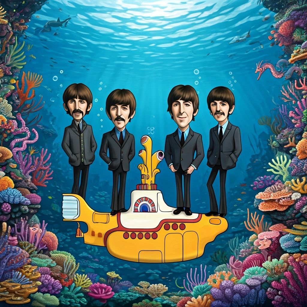 Yellow Submarine Adventure in Tropical Paradise