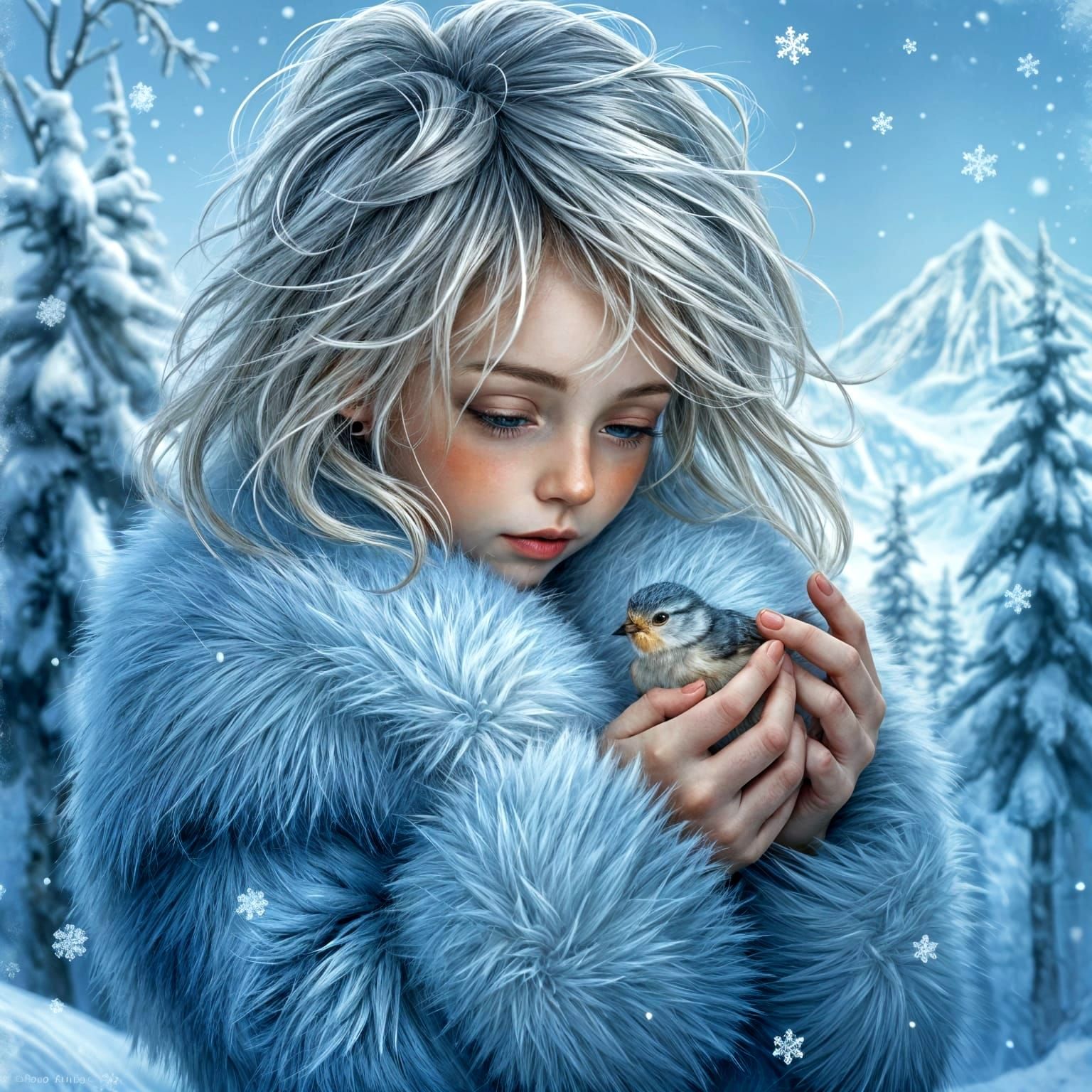 the bird