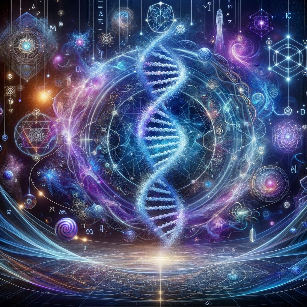 Ethereal Quantum Signature Visualization in Sacred Geometry