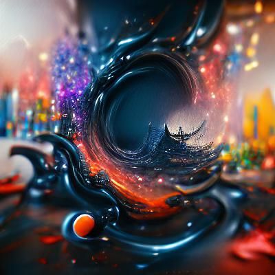 Duality of a Black Hole Universe