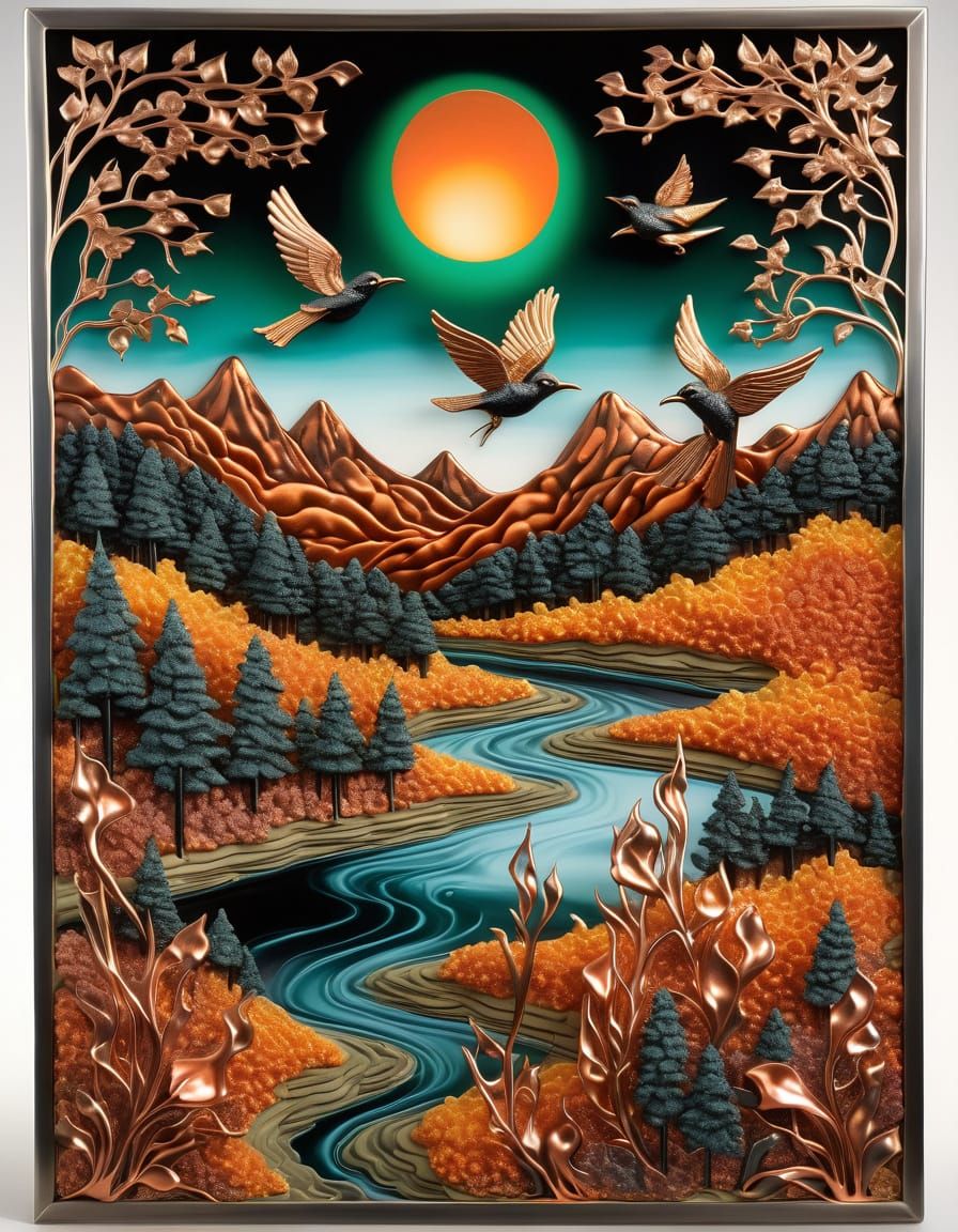 Boschian Dreamscape of Ozark Wilderness