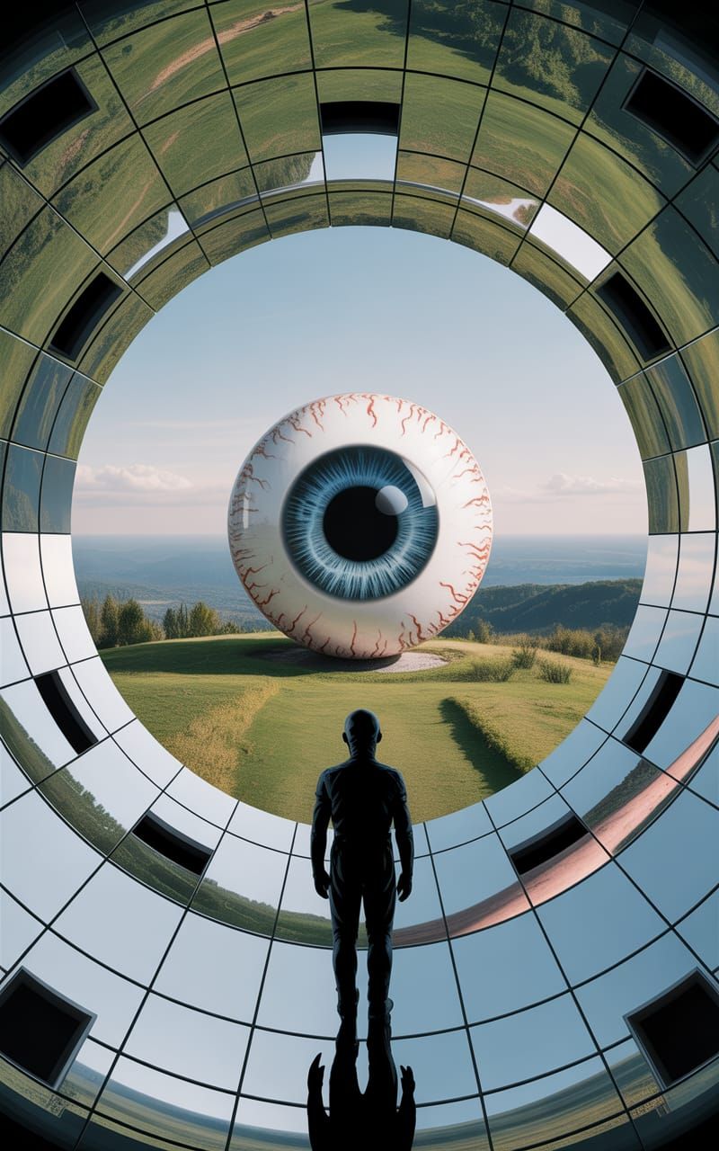 A Very Small Anthropomorphic Entity & An Eyeball in Atmosphe...