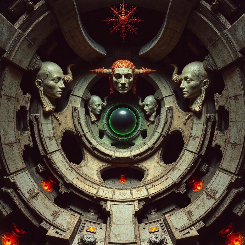 Saturnian Cenobite Labyrinth: Cosmic Gothic Horror