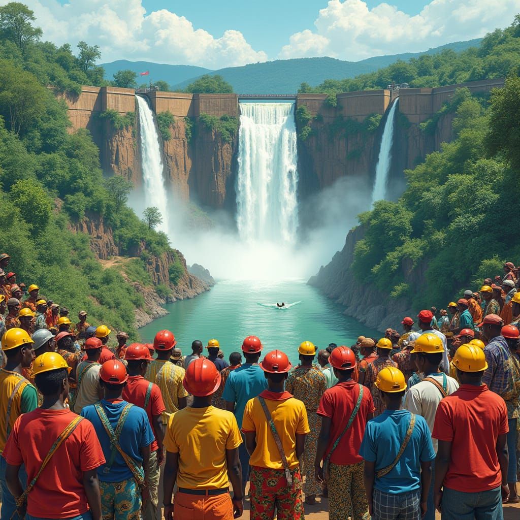 Hydroelectric Dam Inauguration: A Celebration of Progress